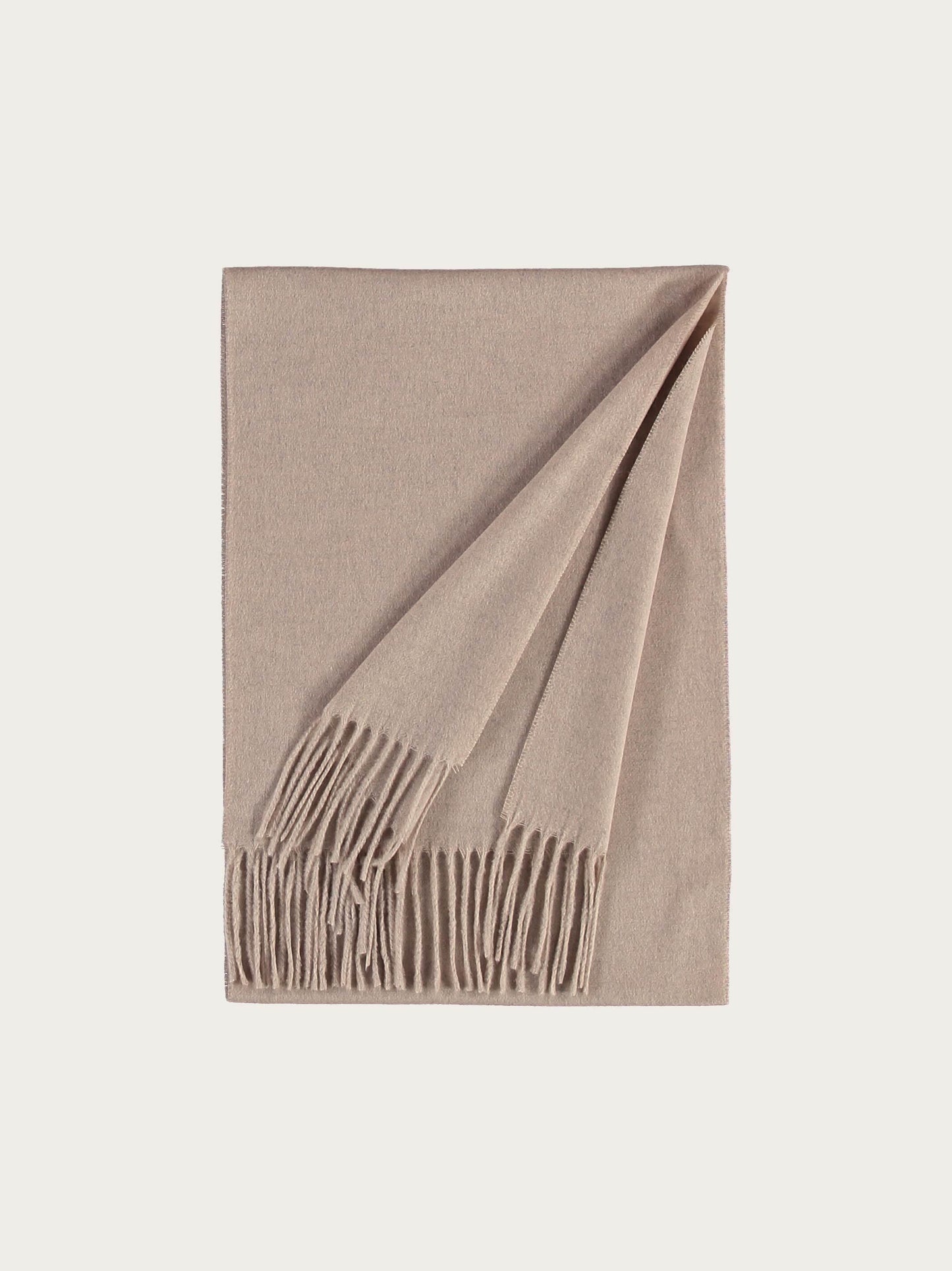 Cashmink-Schal mit Fransen