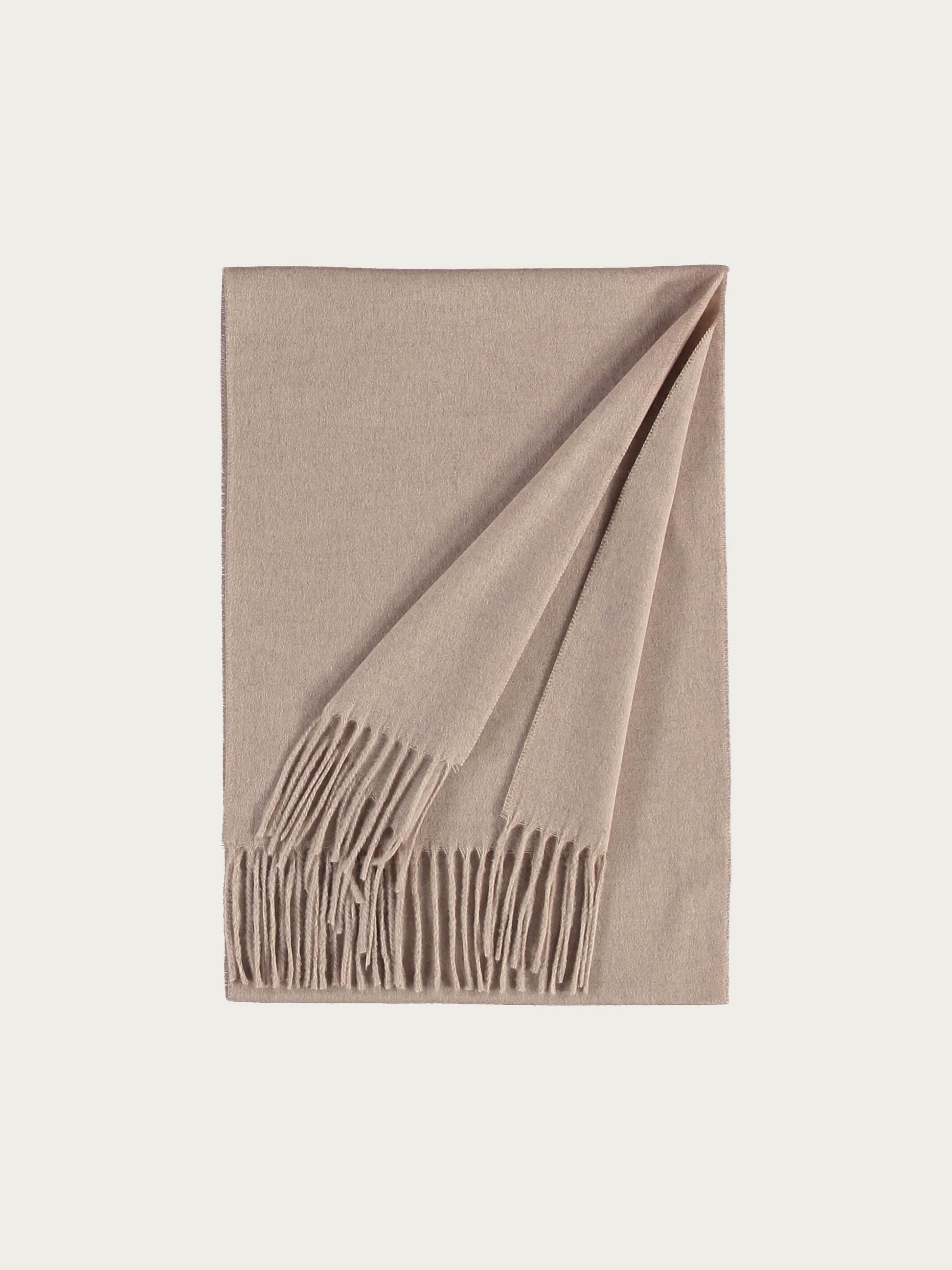Cashmink-Schal mit Fransen