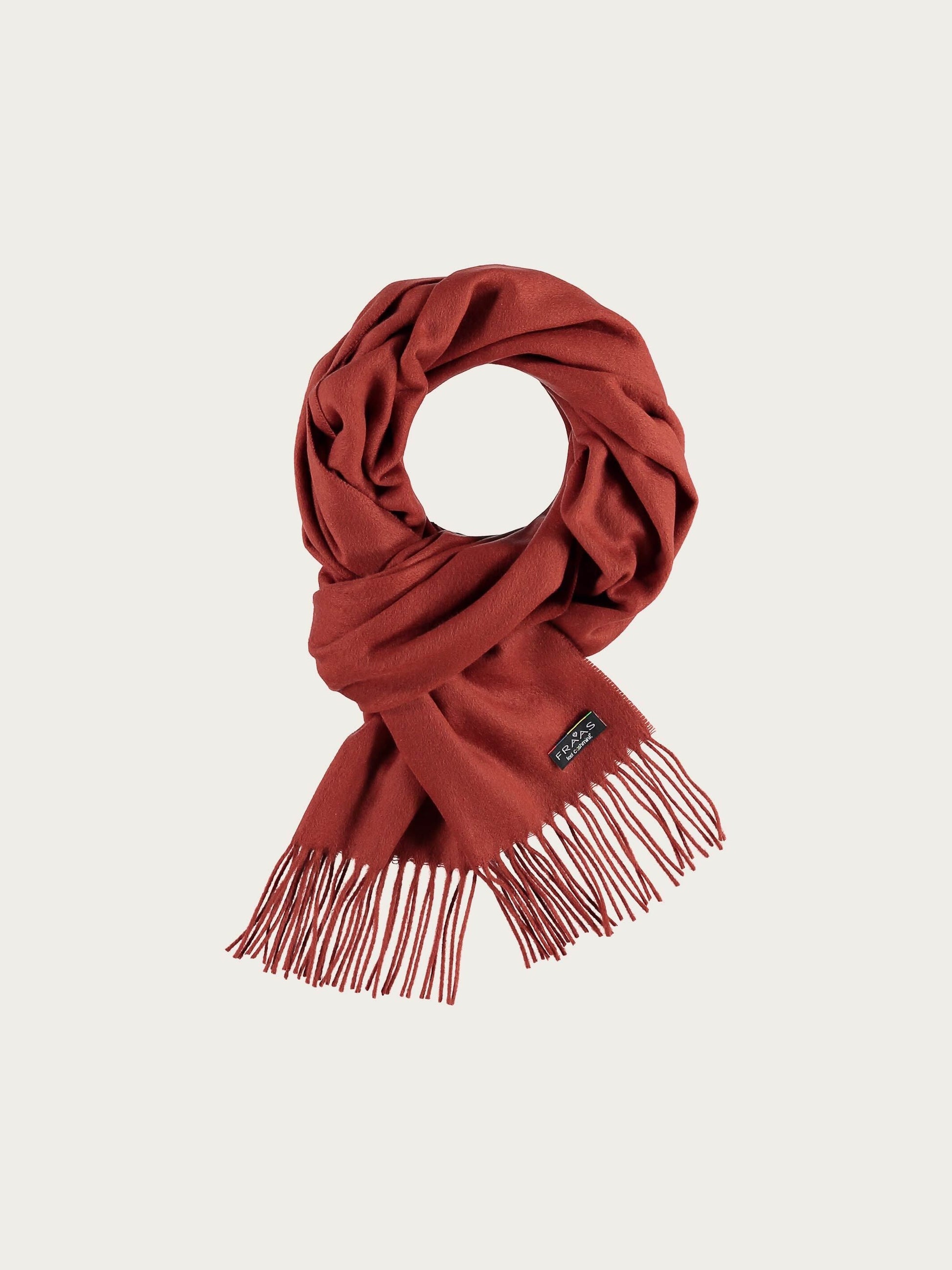 Einfarbiger Cashmink-Schal