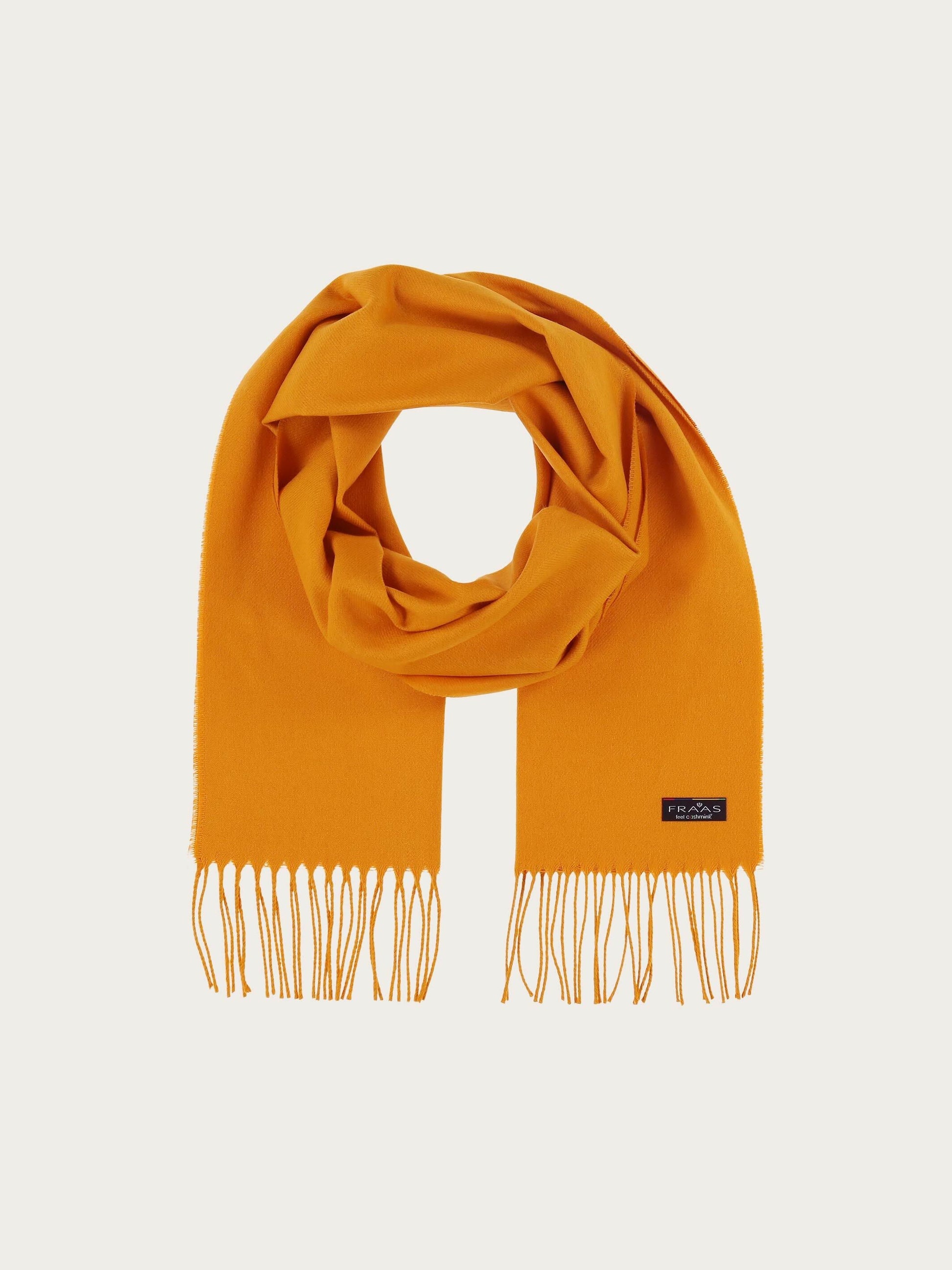 Cashmink-Schal mit Fransen