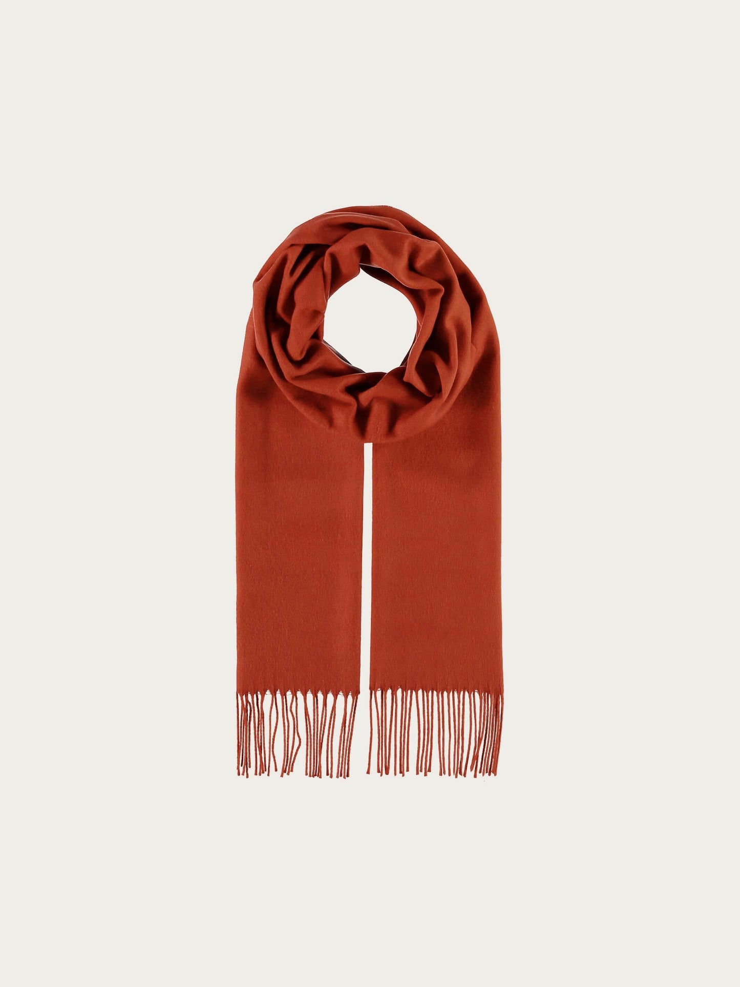 Cashmink-Schal mit Fransen