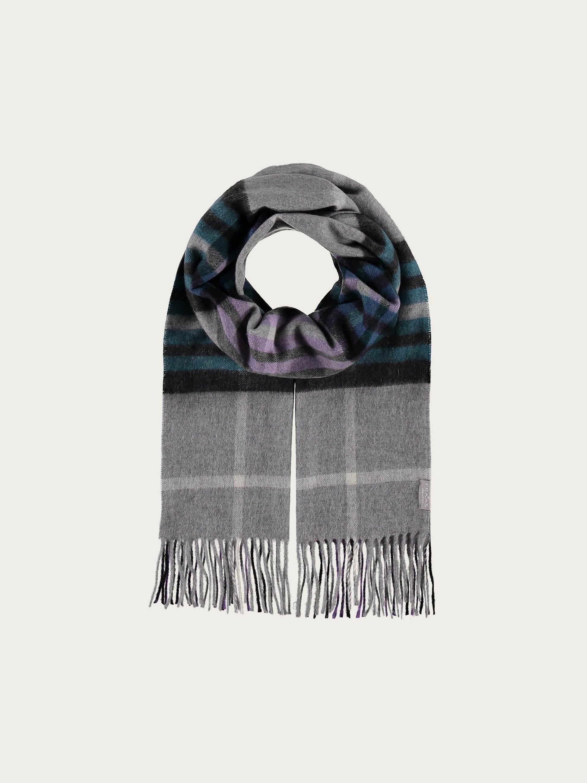 Kaschmir Schal mit FRAAS Plaid Karo