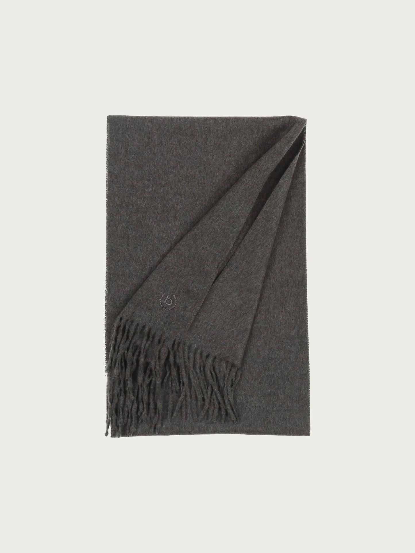 Cashminkschal mit gesticktem bugatti Logo