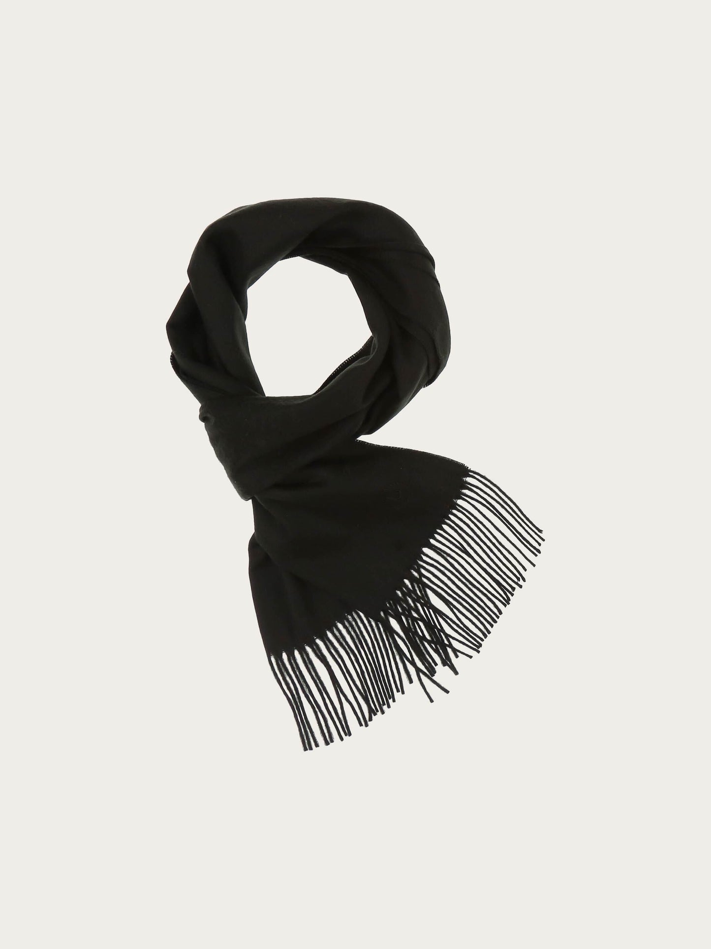 Cashminkschal mit gesticktem bugatti Logo