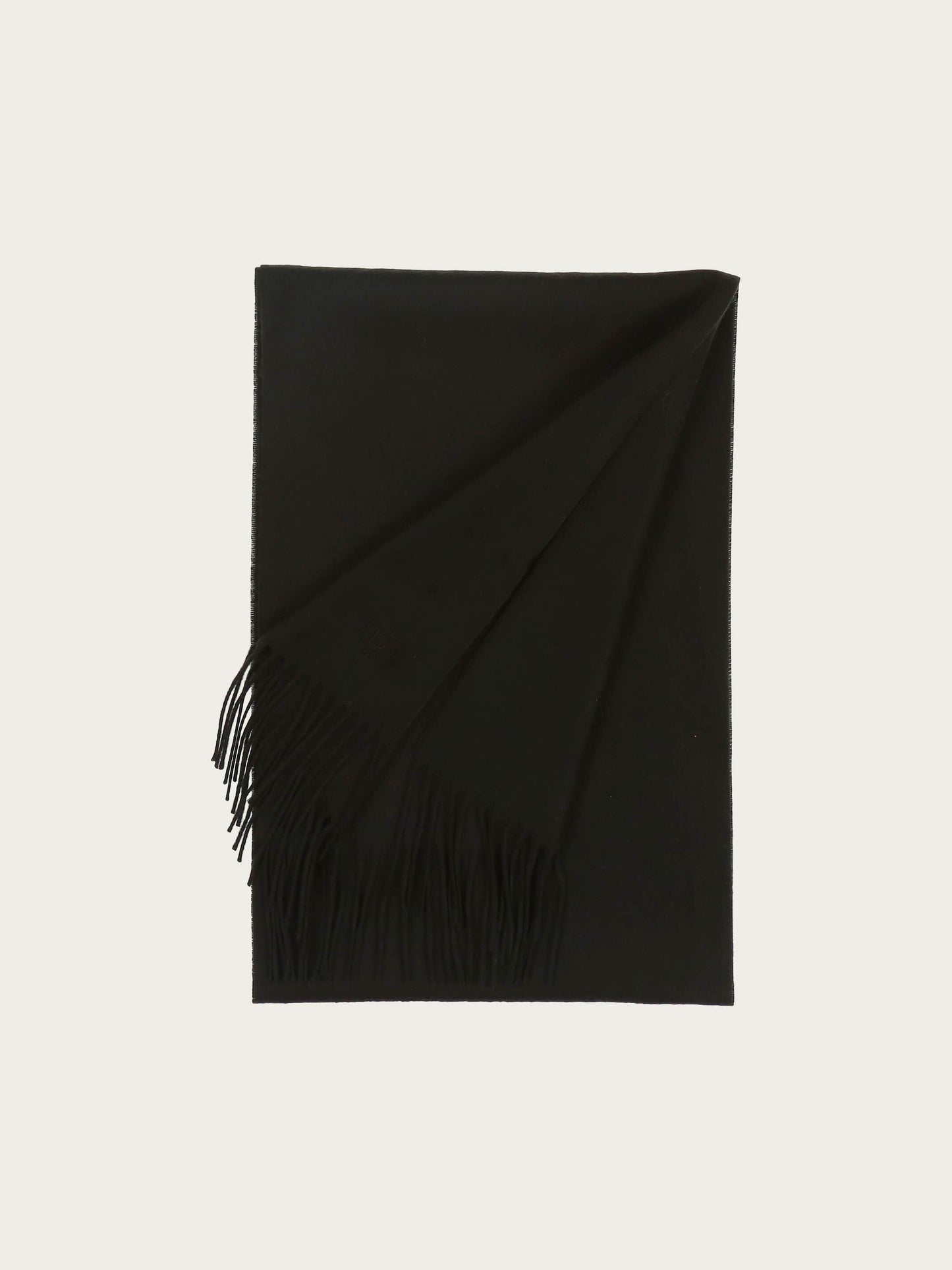 Cashminkschal mit gesticktem bugatti Logo