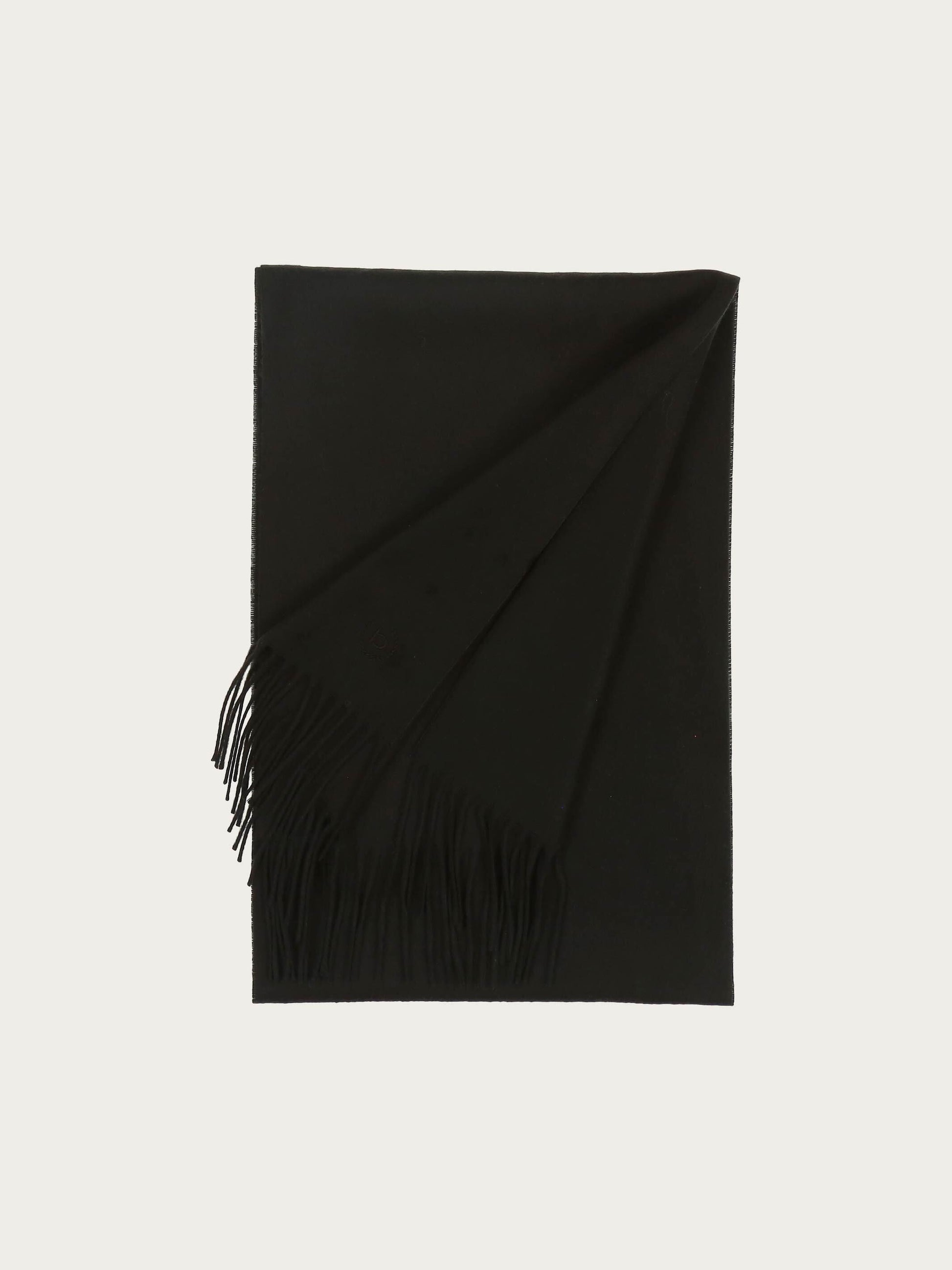 Cashminkschal mit gesticktem bugatti Logo