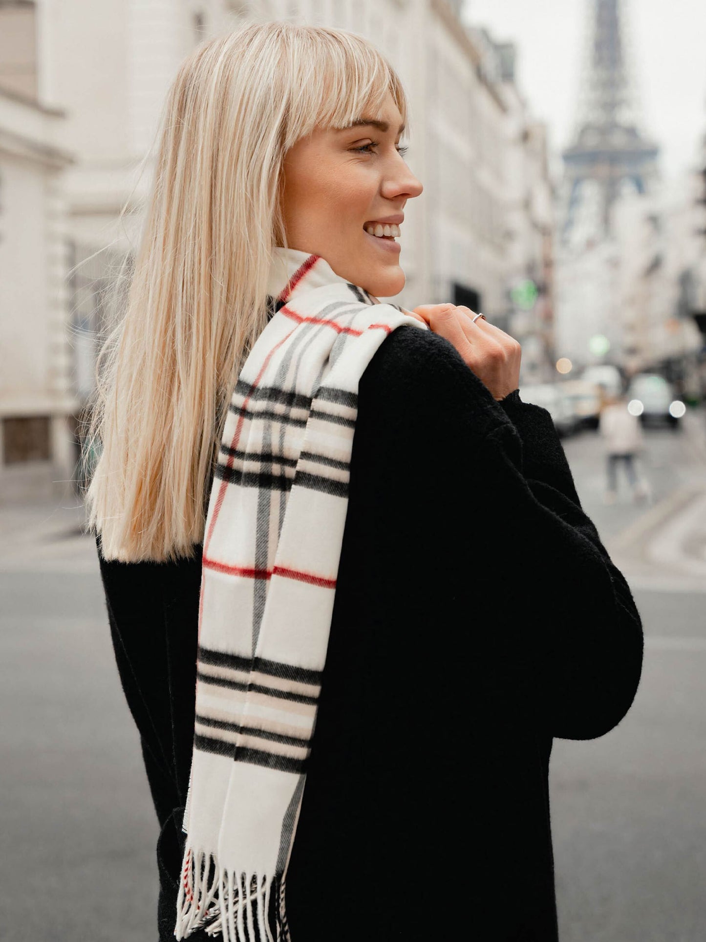 Cashmink-Schal mit FRAAS Plaid Karo