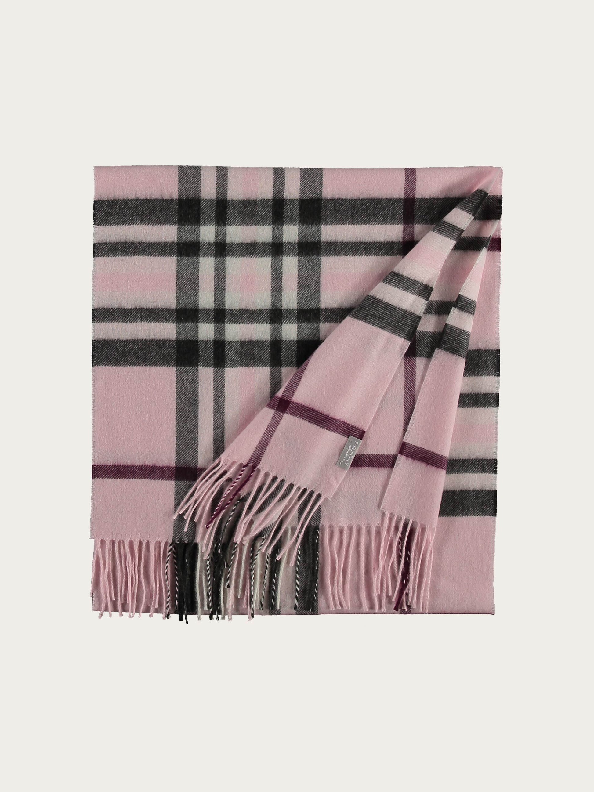 Kaschmir Schal mit FRAAS Plaid Karo