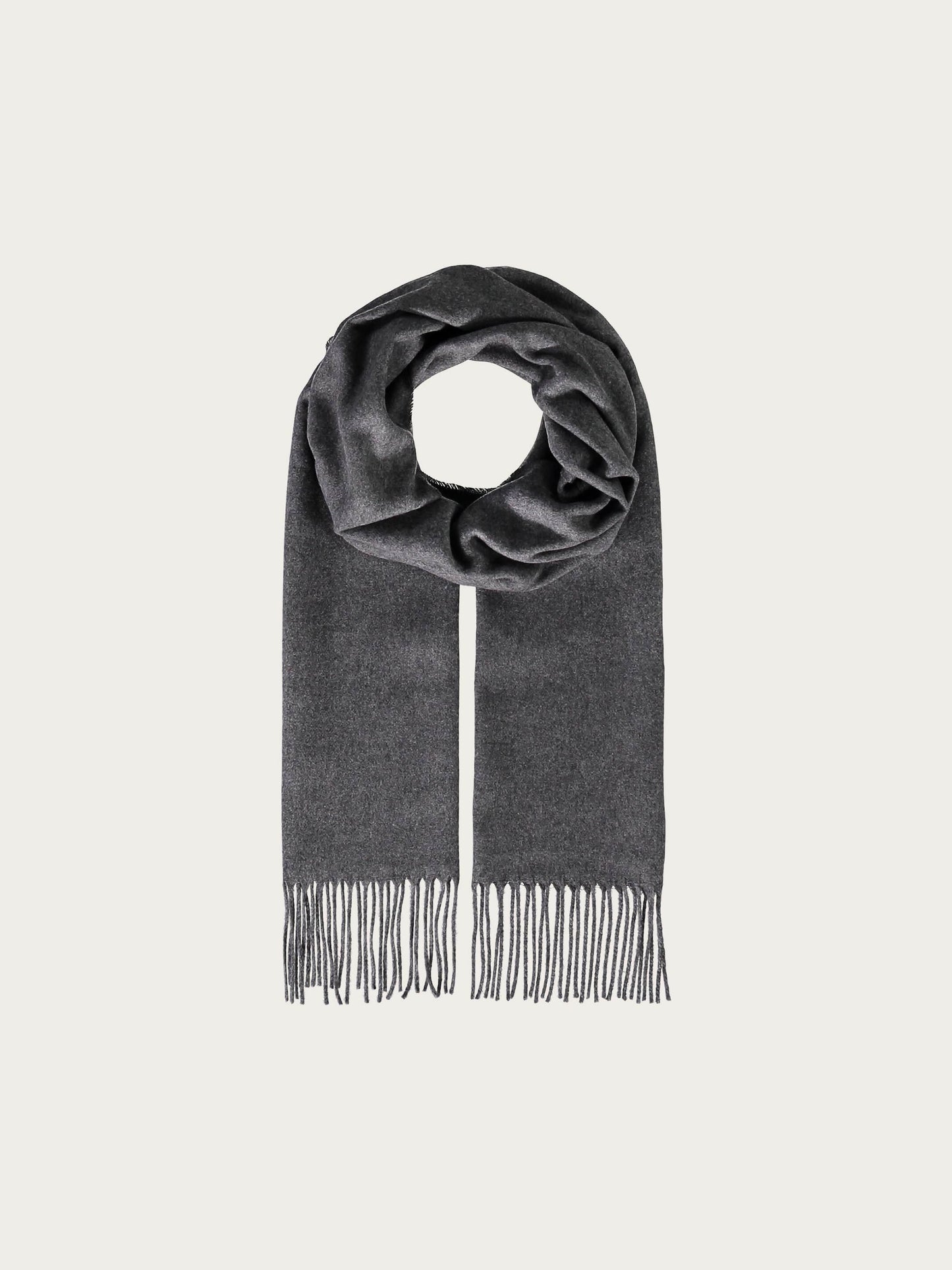 Cashmink-Schal mit Fransen