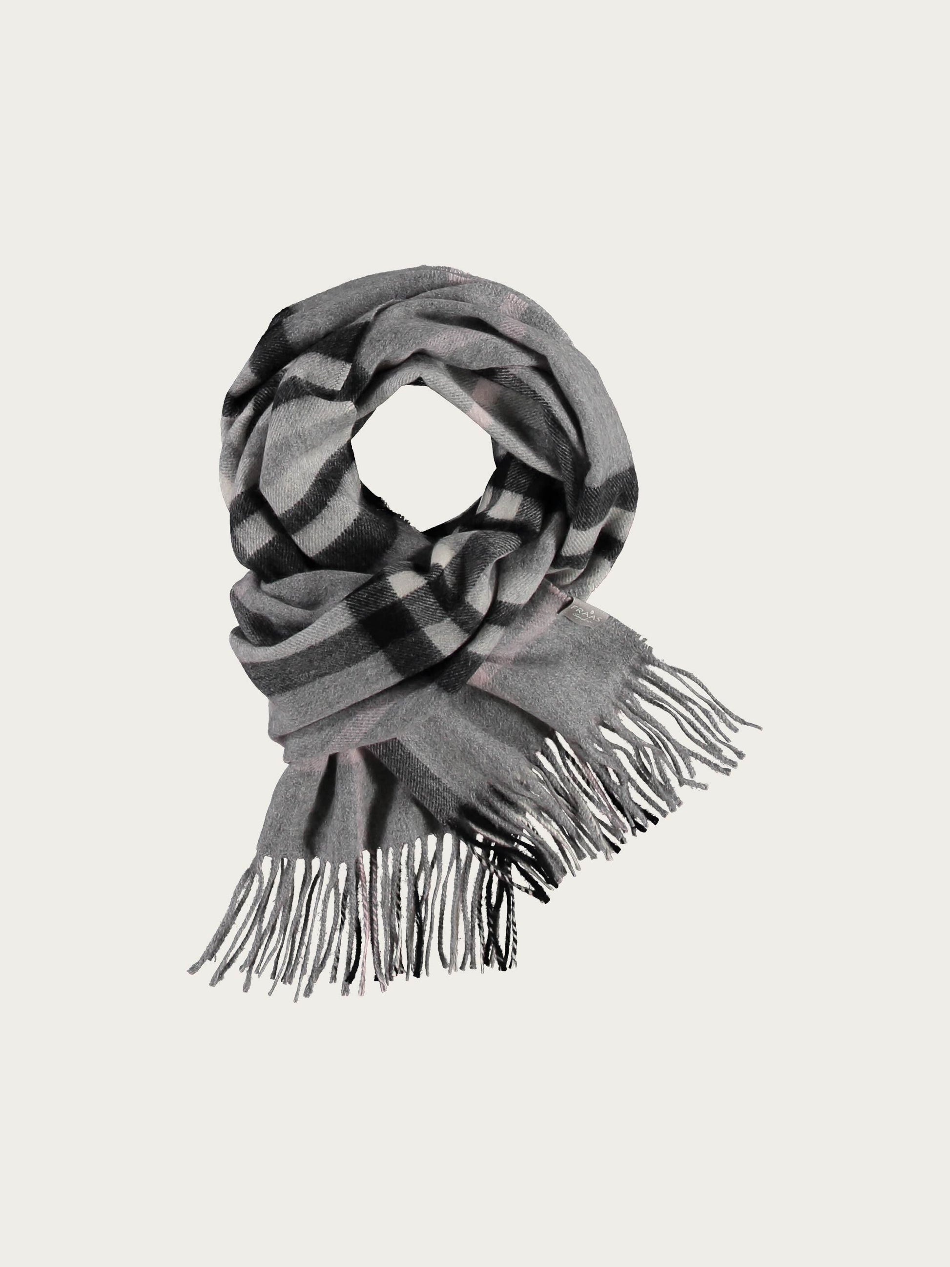 Kaschmir Schal mit FRAAS Plaid Karo