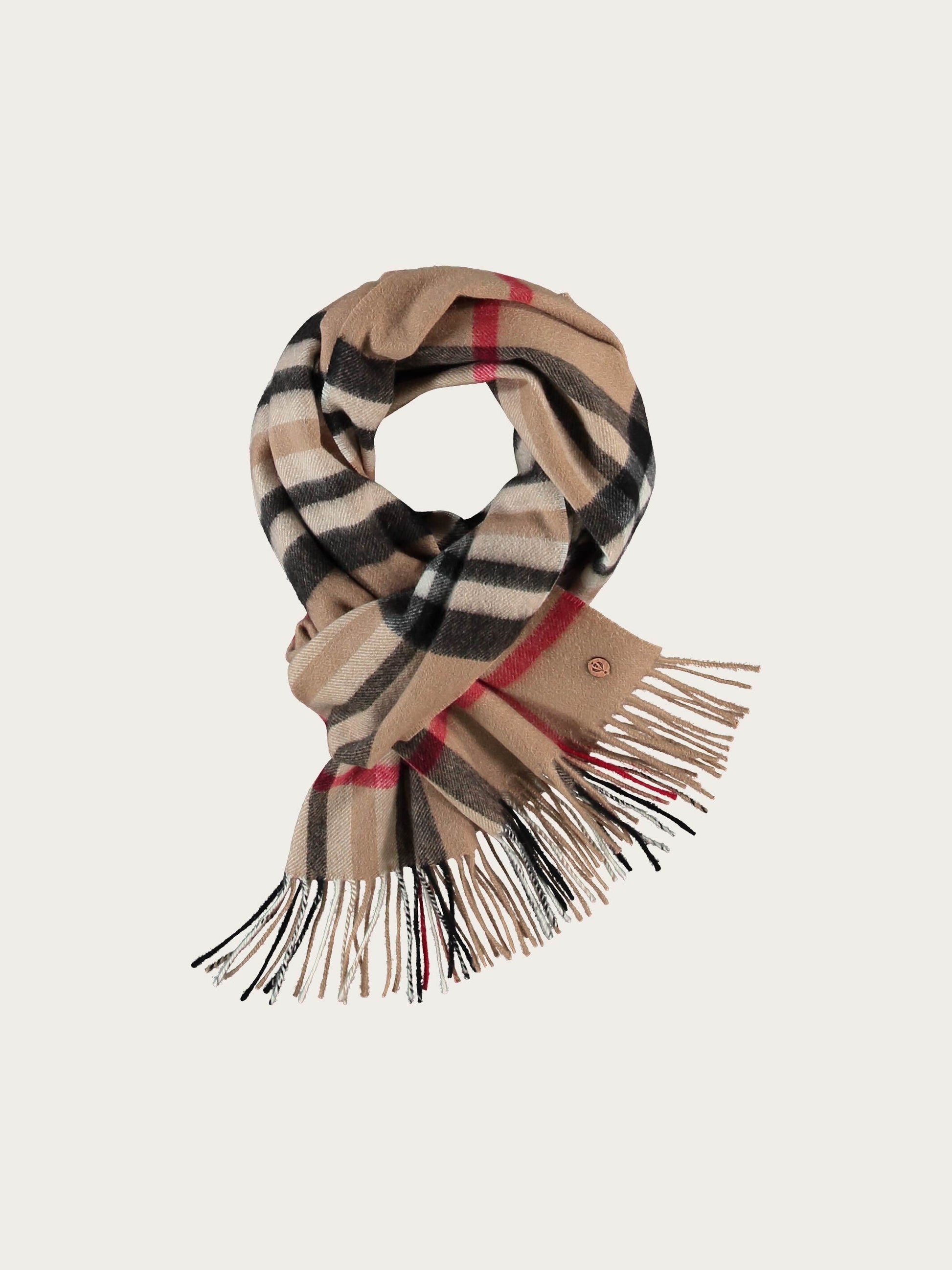 Kaschmir Schal mit FRAAS Plaid Karo