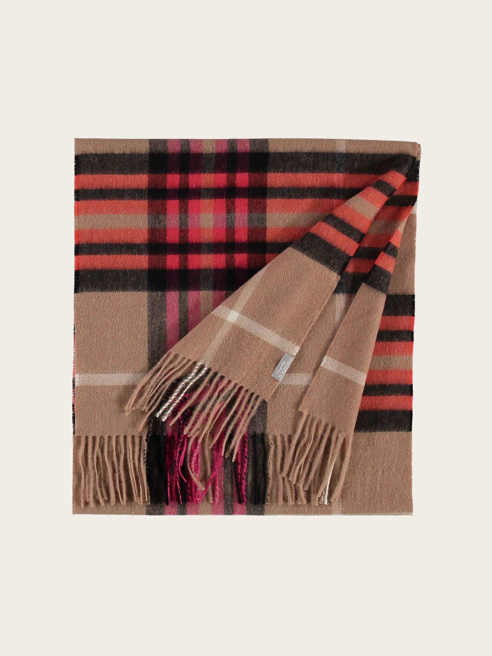 Kaschmir Schal mit FRAAS Plaid Karo