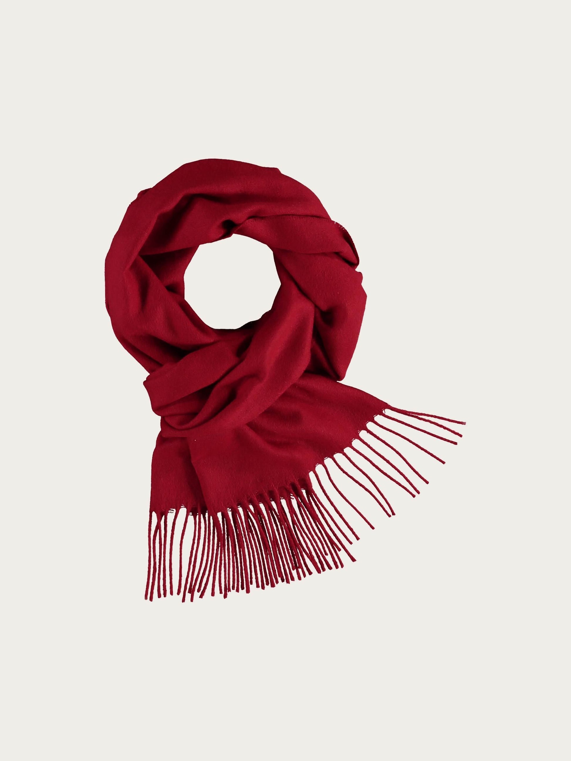 Cashmink-Schal mit Fransen