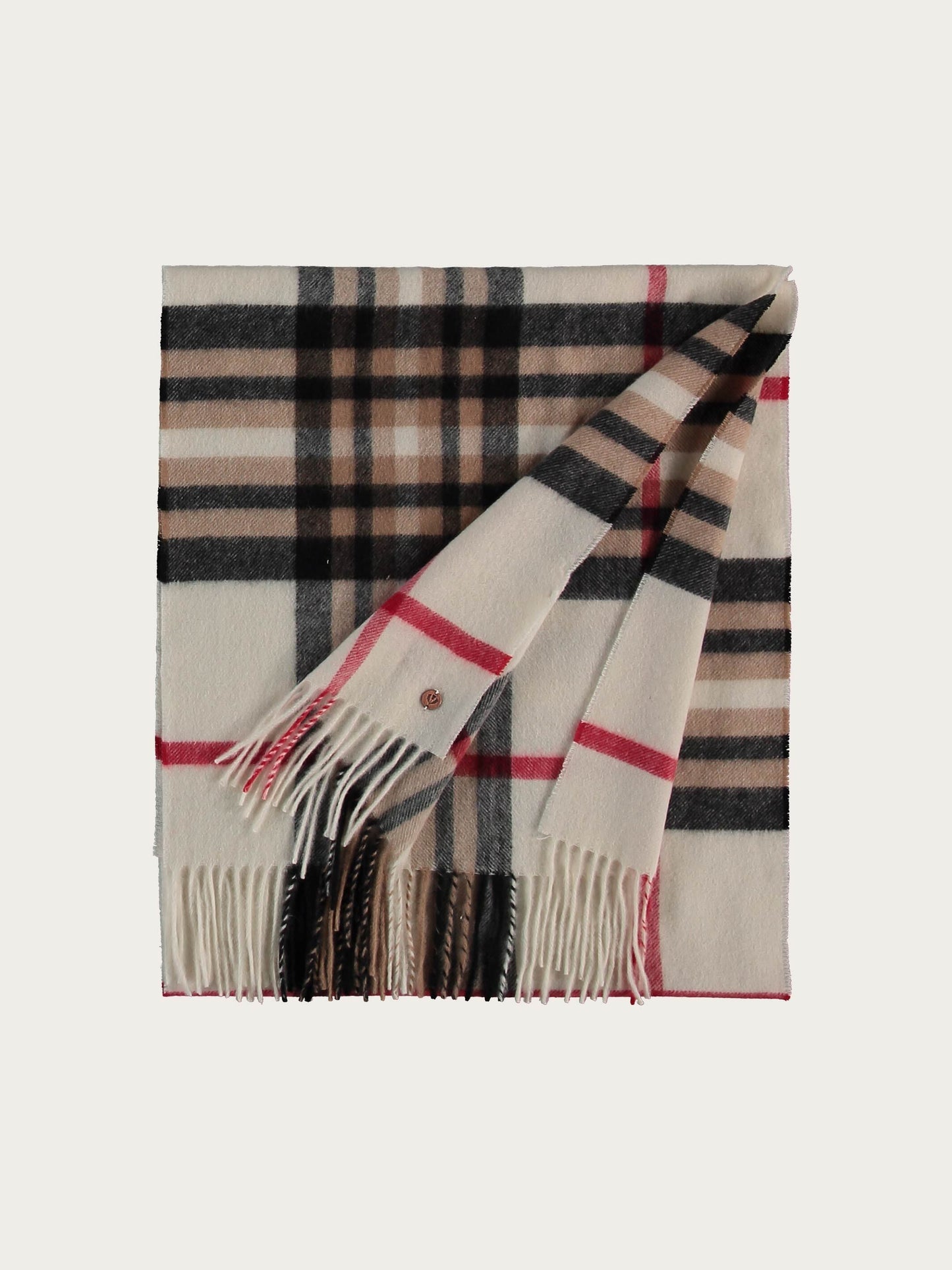 Kaschmir Schal mit FRAAS Plaid Karo