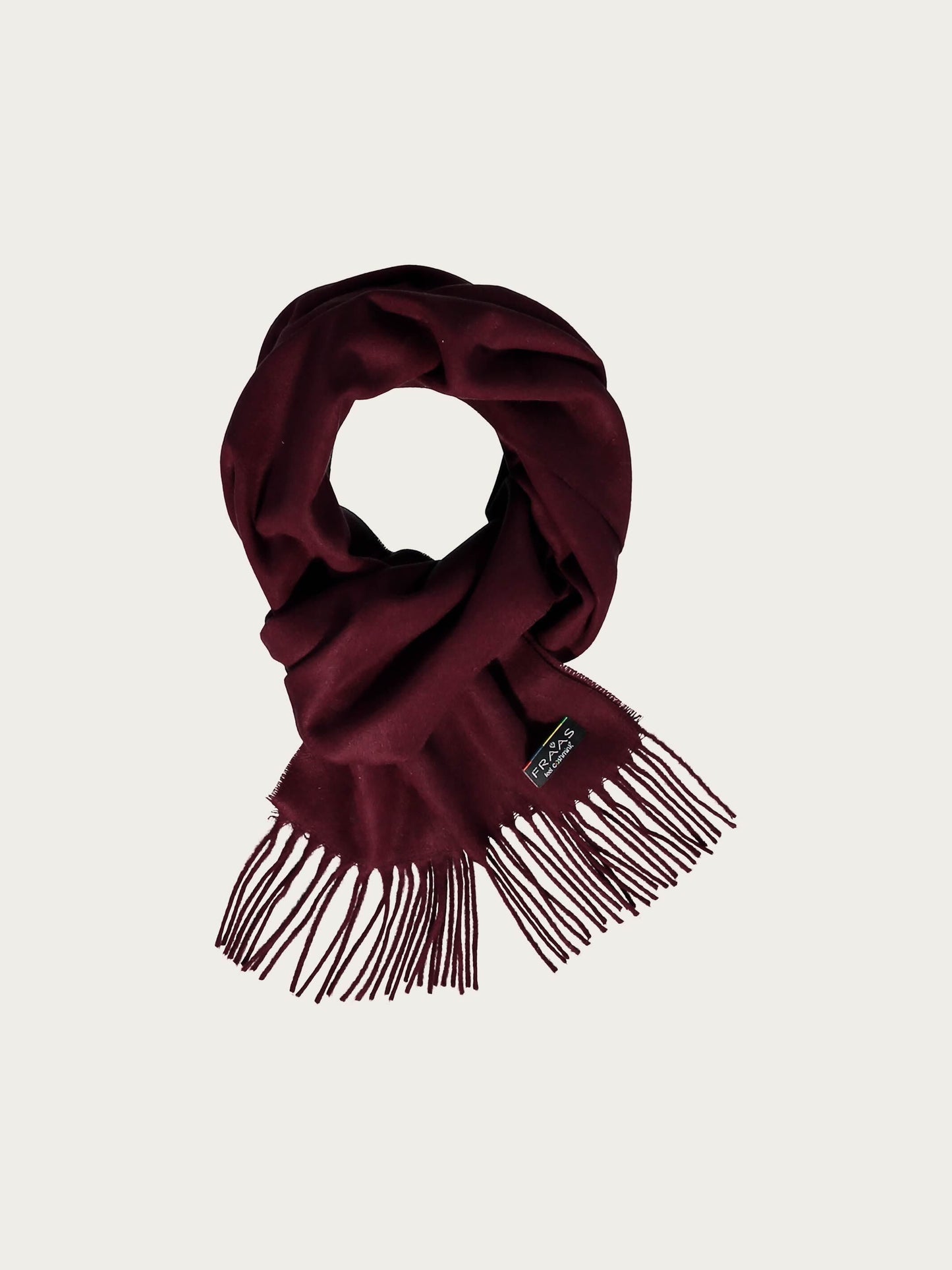 Cashmink-Schal mit Fransen