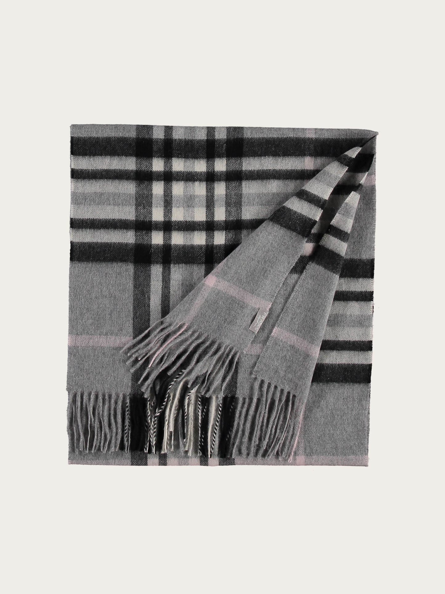 Kaschmir Schal mit FRAAS Plaid Karo