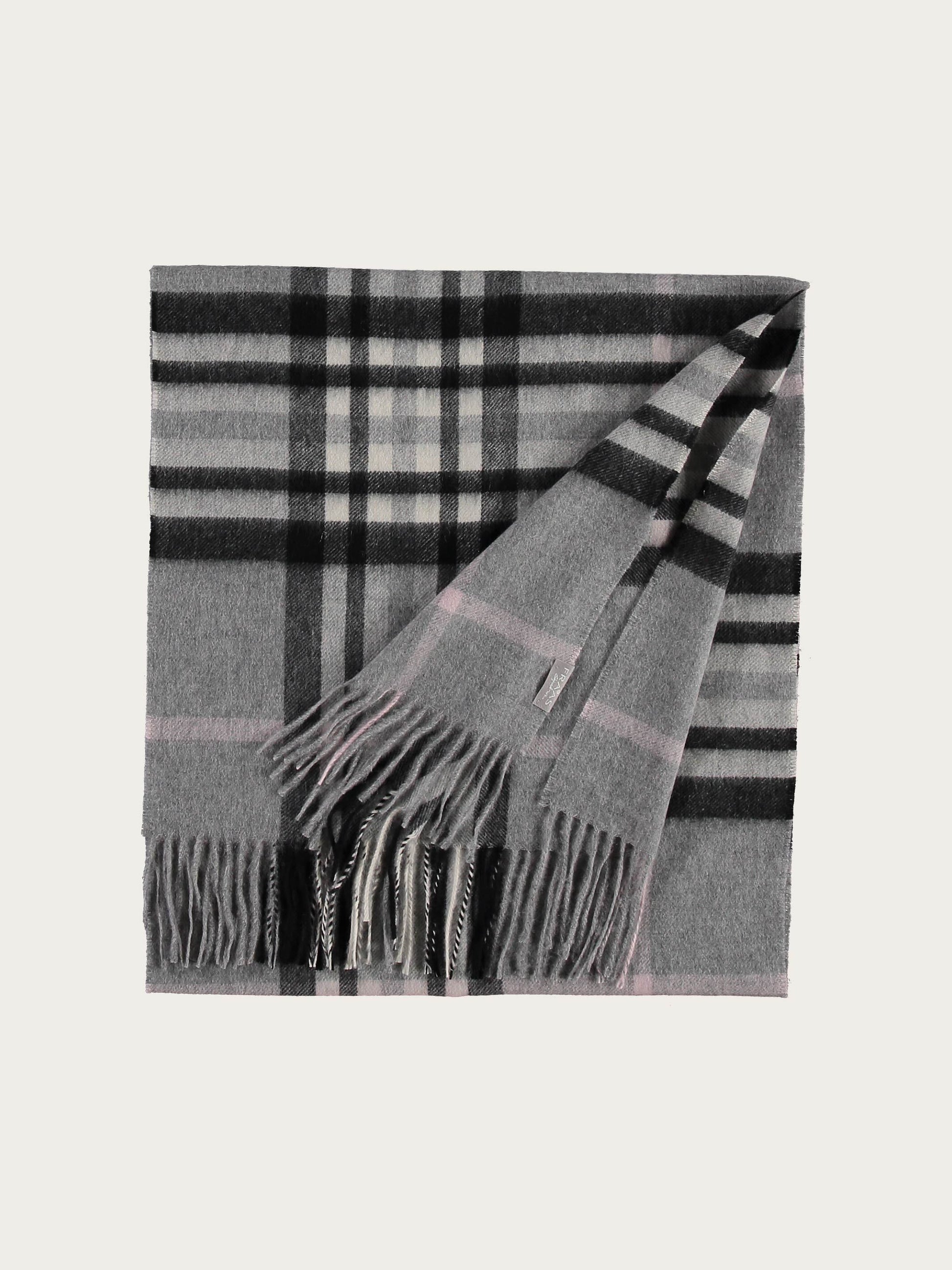 Kaschmir Schal mit FRAAS Plaid Karo