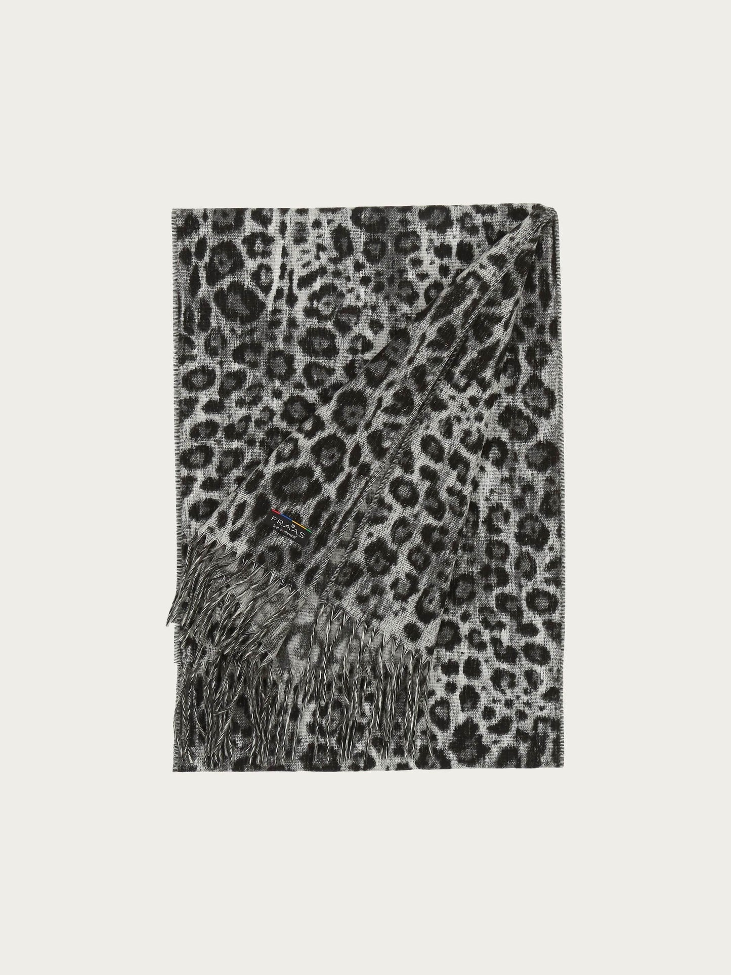 Cashmink-Schal mit Leo-Design