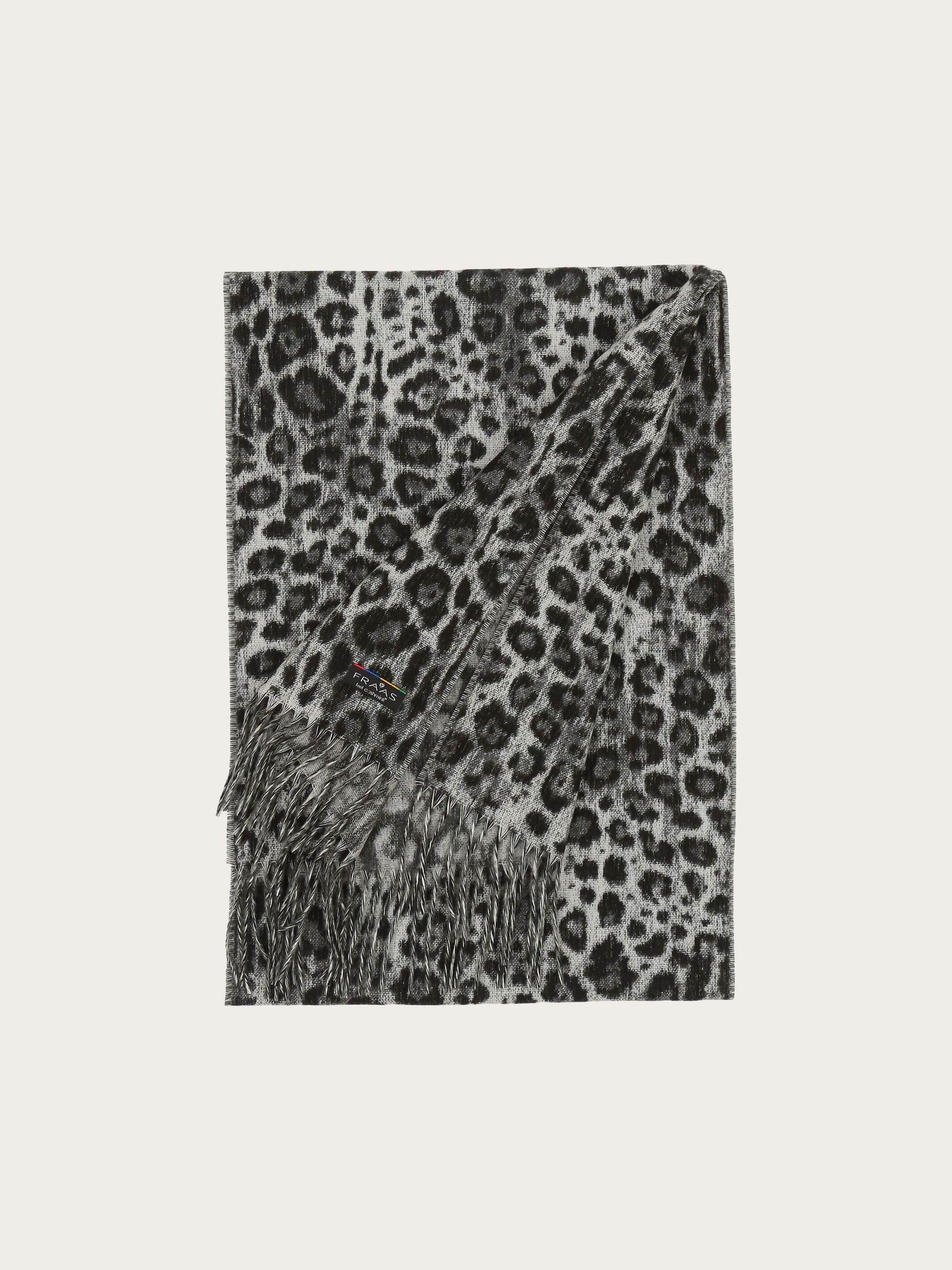 Cashmink-Schal mit Leo-Design