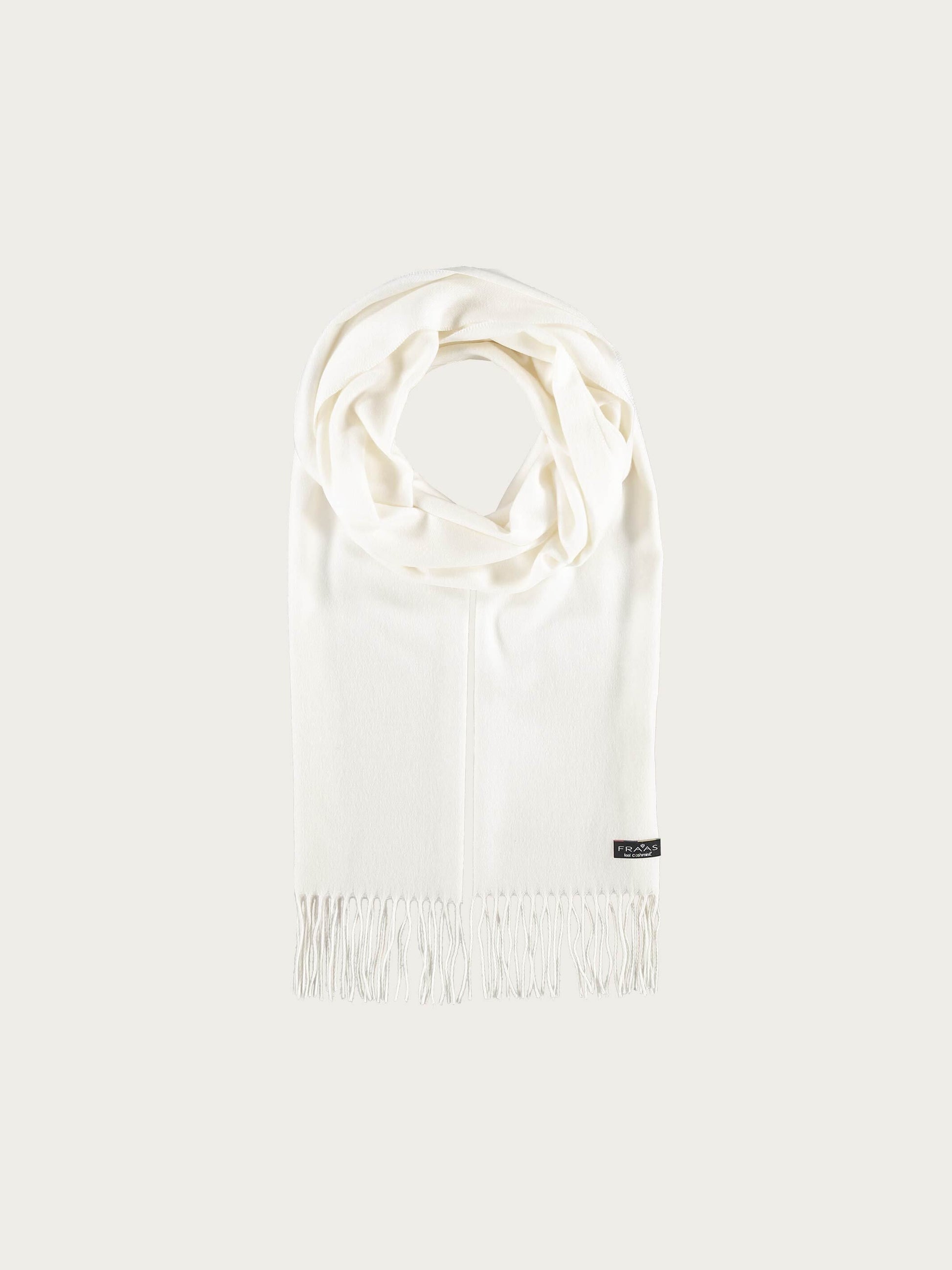 Einfarbiger Cashmink-Schal