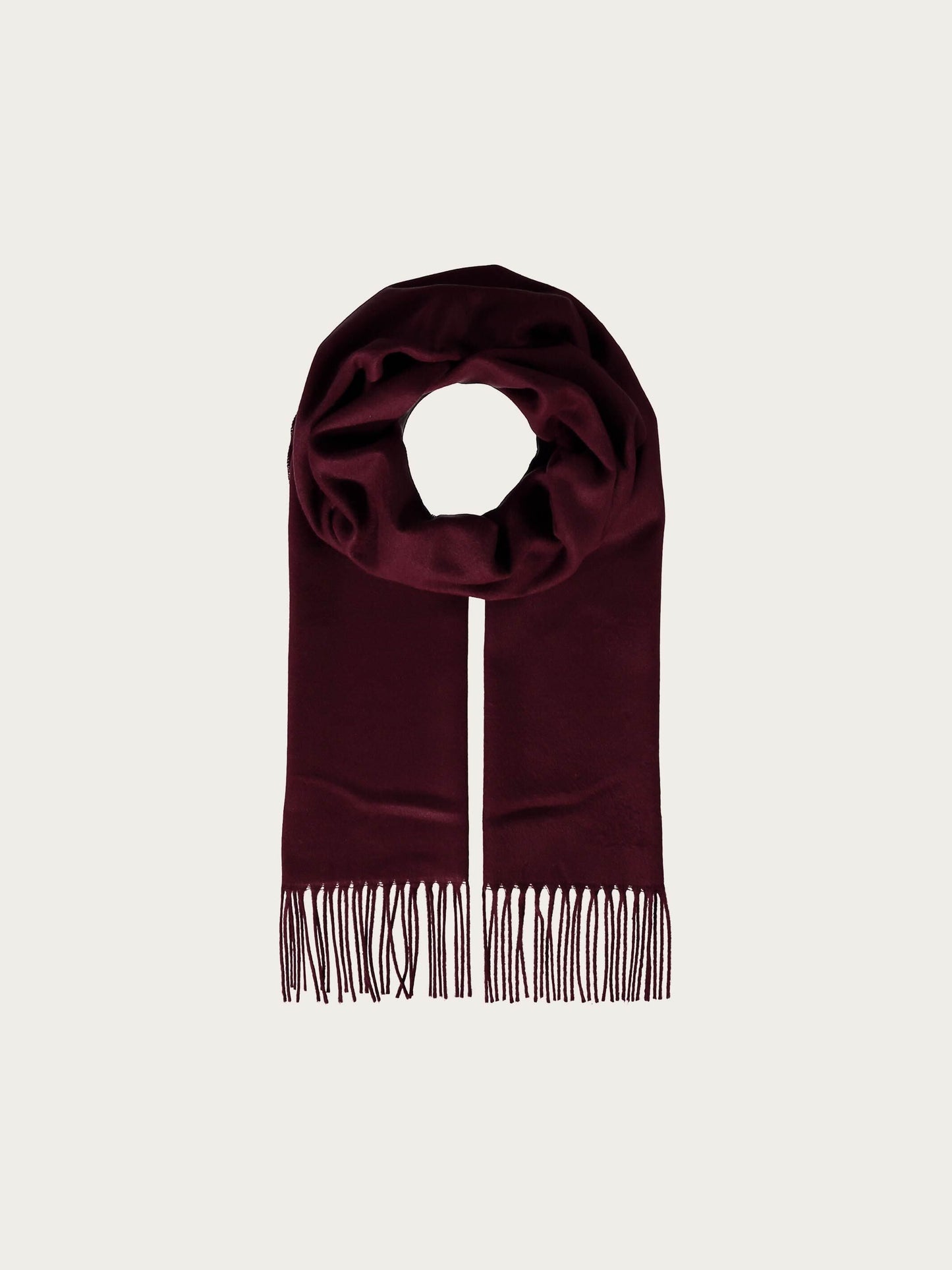 Cashmink-Schal mit Fransen