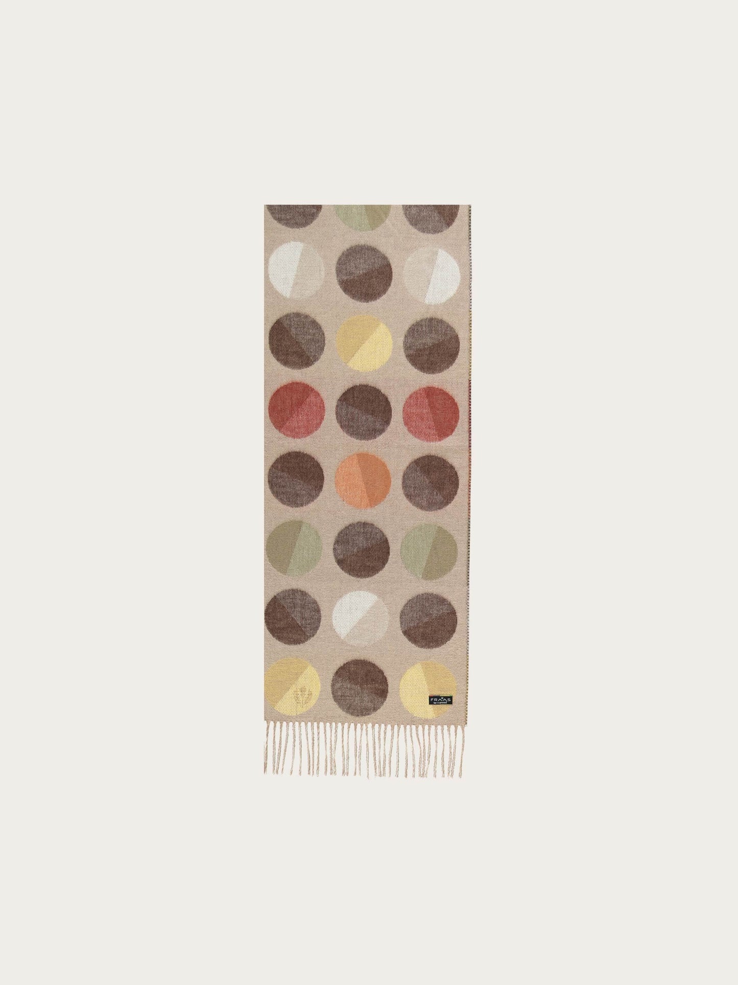 Cashmink-Schal mit großen Punkten