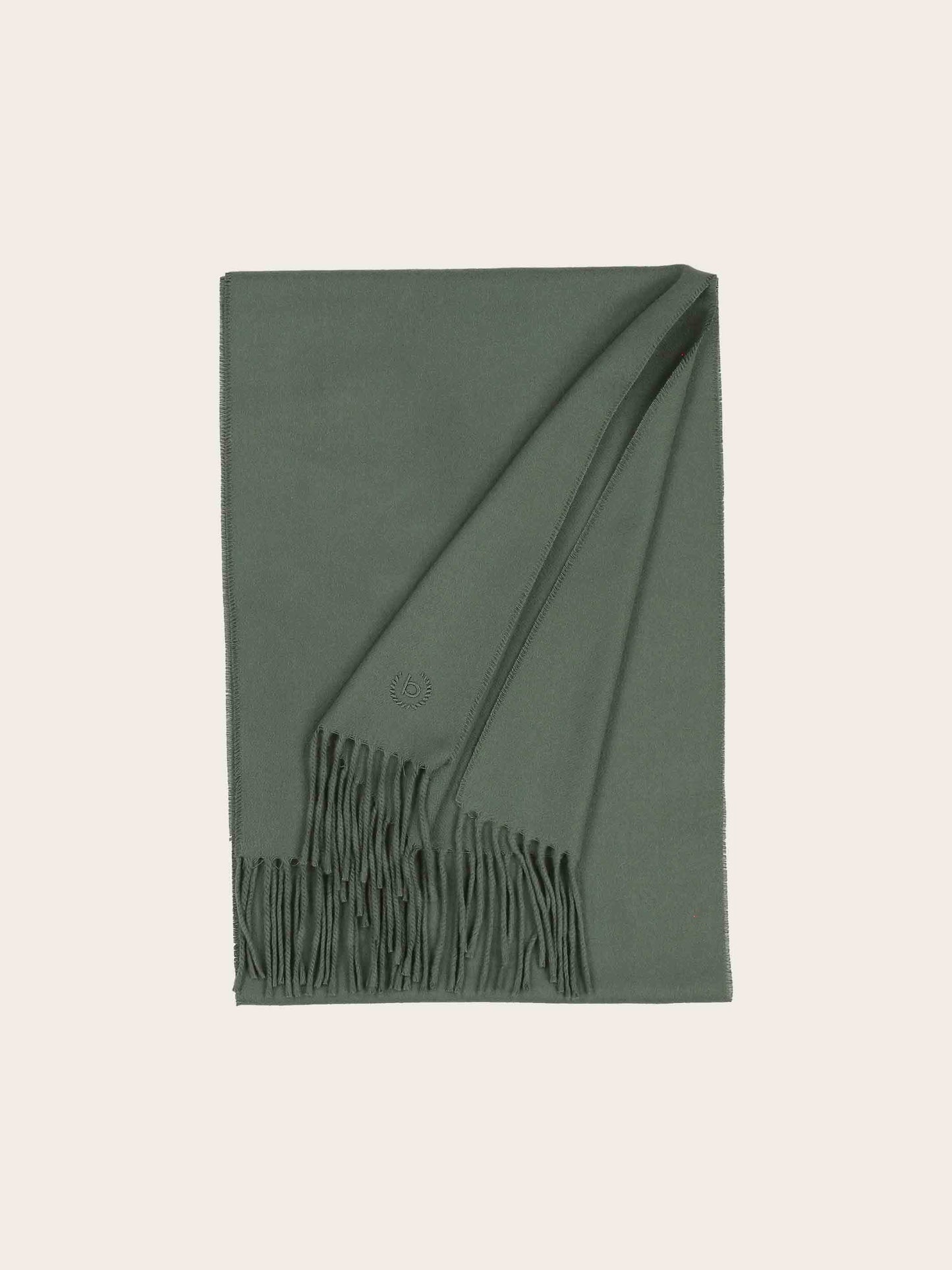 Cashminkschal mit gesticktem bugatti Logo