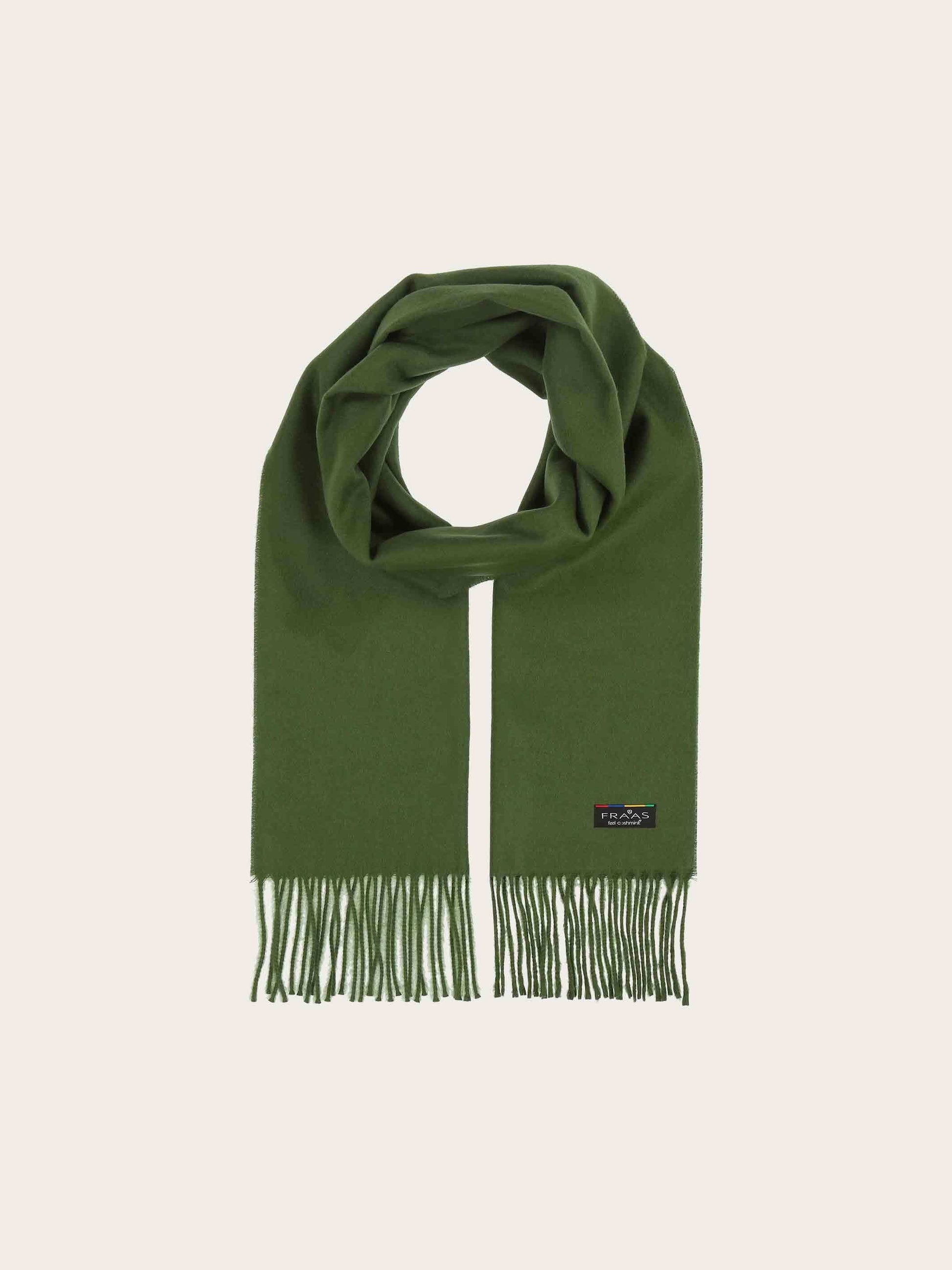 Cashmink-Schal mit Fransen