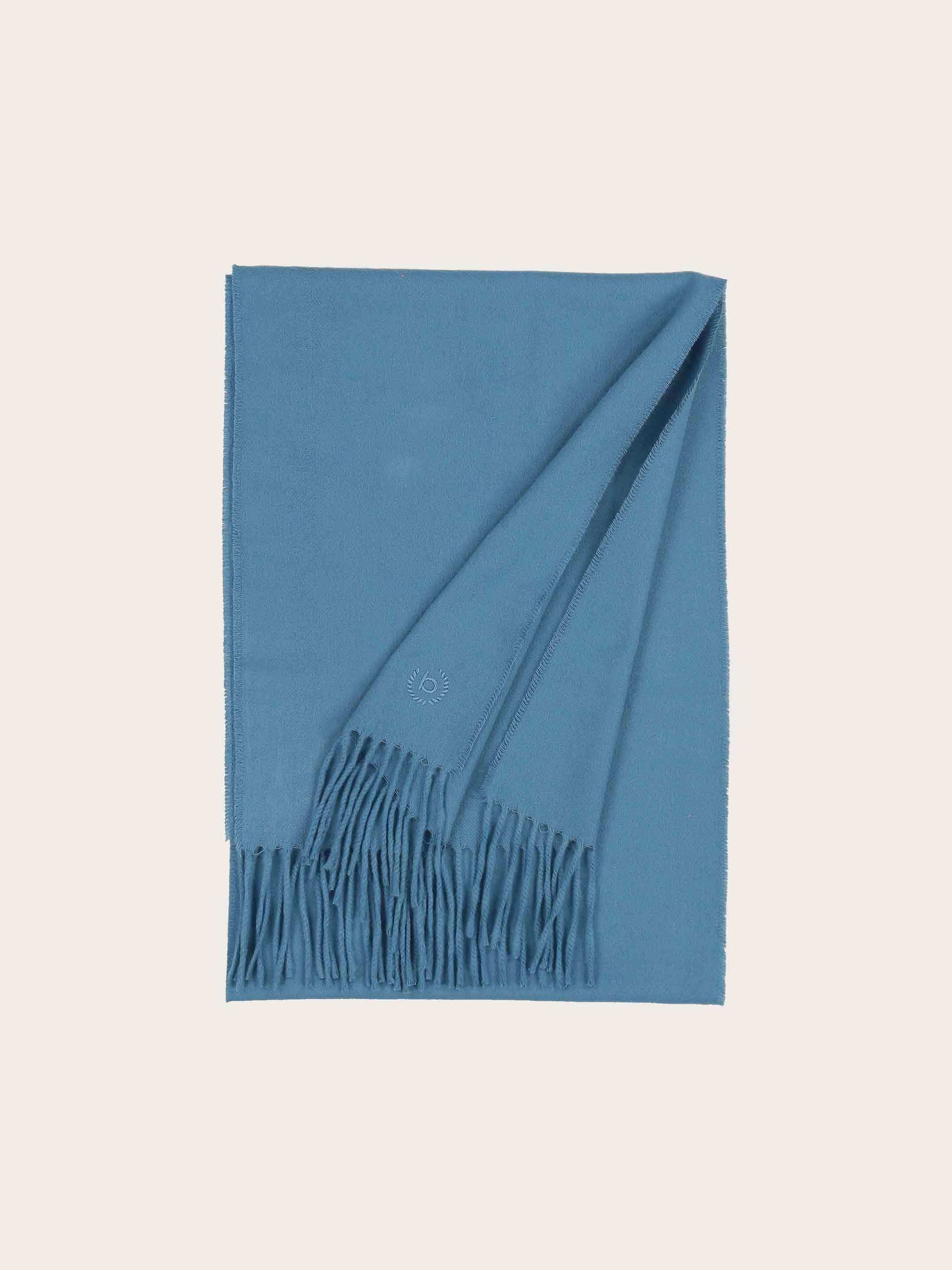 Cashminkschal mit gesticktem bugatti Logo