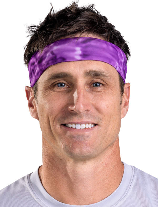 Aqua Design Mens Sun Protection Face Mask UPF 50+ Camo Tube, Liquid Purple